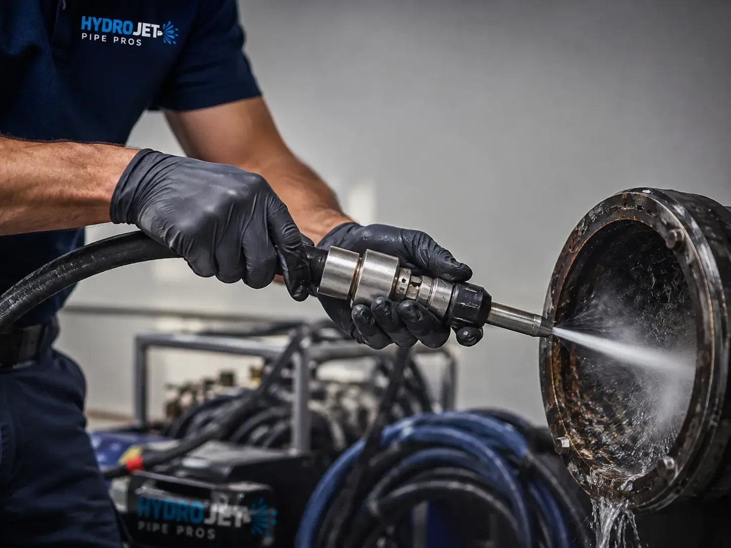 Hydro Jet Pipe Descaling in Cameron, WV